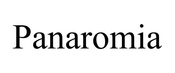 Trademark Logo PANAROMIA