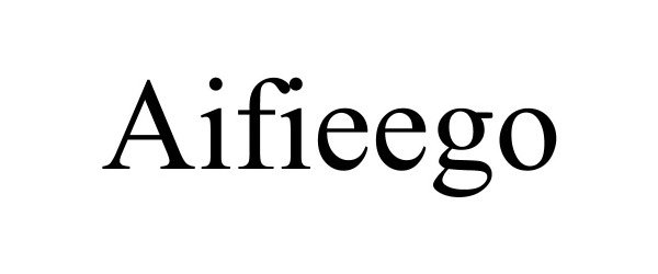 Trademark Logo AIFIEEGO