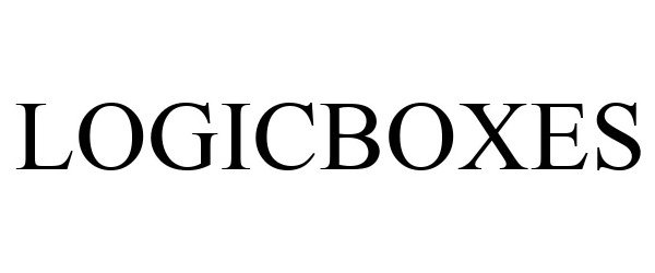Trademark Logo LOGICBOXES