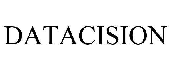 Trademark Logo DATACISION