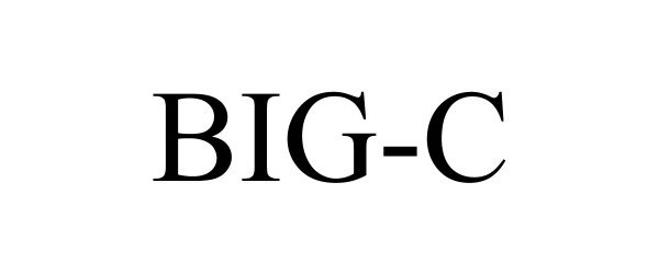 Trademark Logo BIG-C