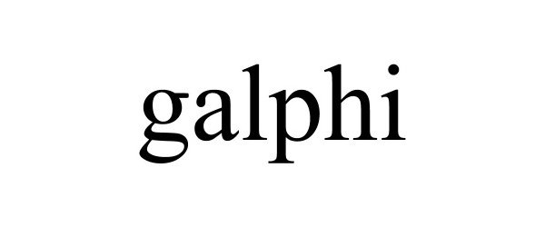 Trademark Logo GALPHI