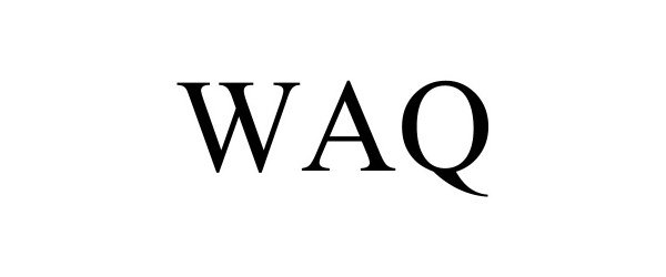 Trademark Logo WAQ