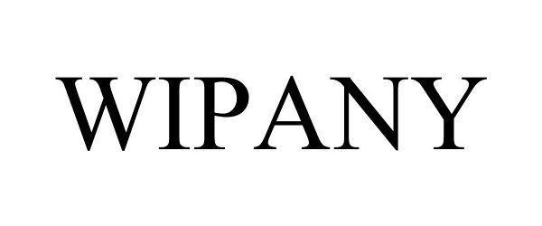 Trademark Logo WIPANY