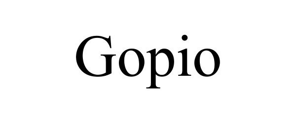Trademark Logo GOPIO