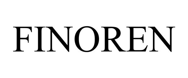 Trademark Logo FINOREN