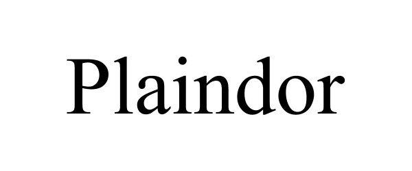 Trademark Logo PLAINDOR