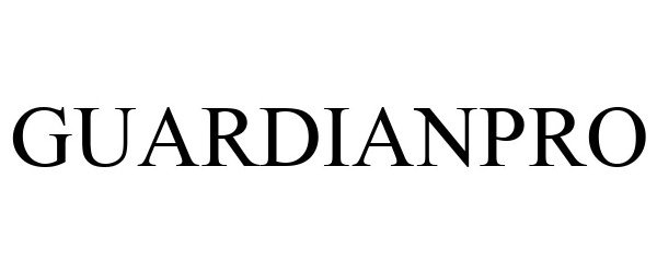 Trademark Logo GUARDIANPRO