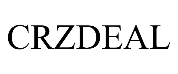 Trademark Logo CRZDEAL