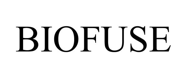 Trademark Logo BIOFUSE