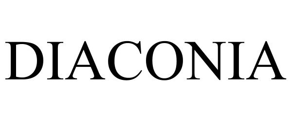 Trademark Logo DIACONIA