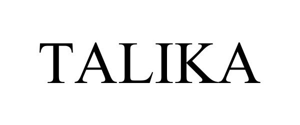 Trademark Logo TALIKA