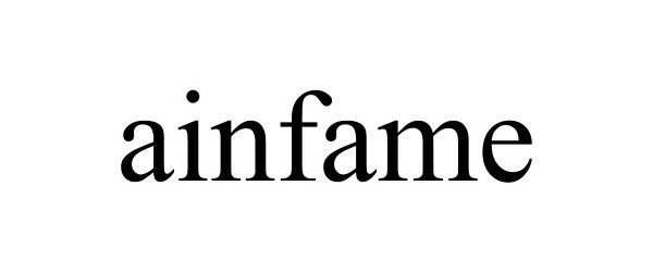 Trademark Logo AINFAME
