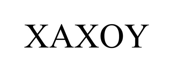 Trademark Logo XAXOY