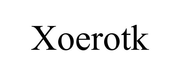 Trademark Logo XOEROTK