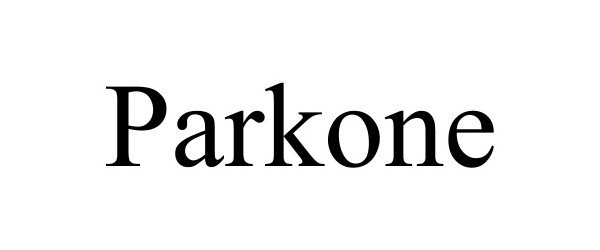 Trademark Logo PARKONE