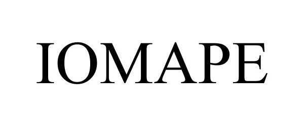 Trademark Logo IOMAPE