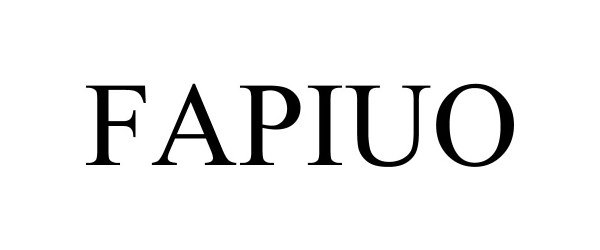  FAPIUO