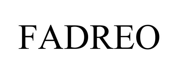 Trademark Logo FADREO