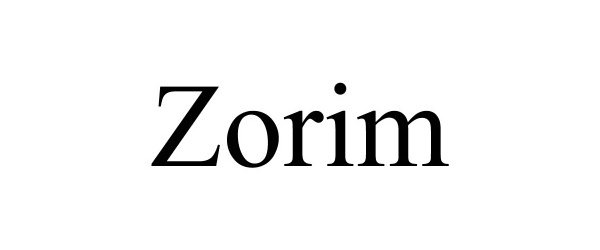 Trademark Logo ZORIM