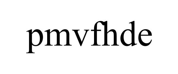 Trademark Logo PMVFHDE