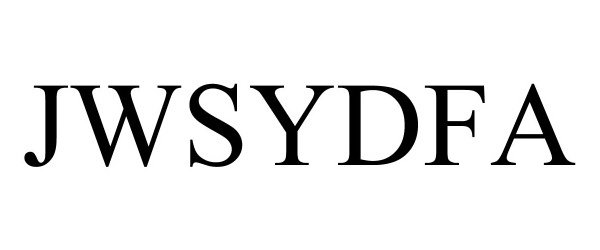 Trademark Logo JWSYDFA