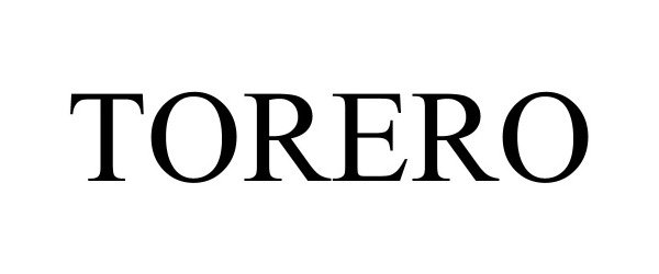 Trademark Logo TORERO