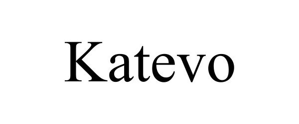 Trademark Logo KATEVO
