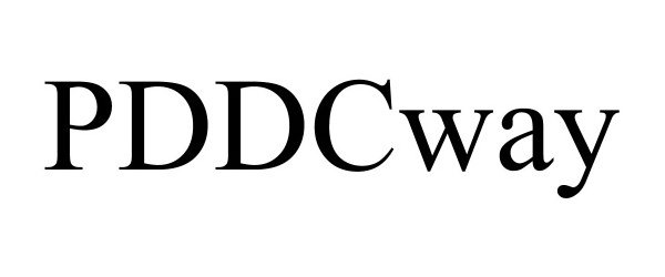 Trademark Logo PDDCWAY
