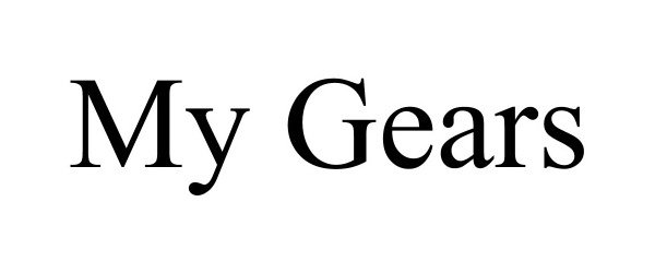 Trademark Logo MY GEARS