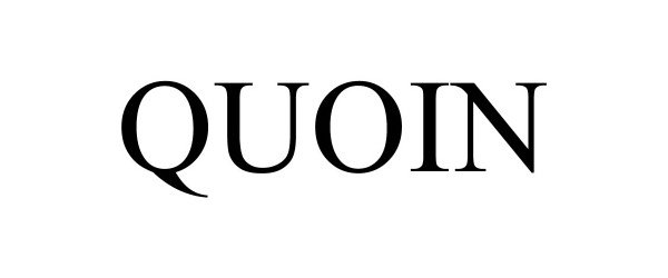 Trademark Logo QUOIN