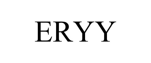 Trademark Logo ERYY