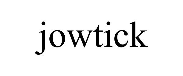 Trademark Logo JOWTICK