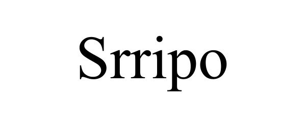 Trademark Logo SRRIPO