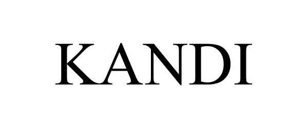 Trademark Logo KANDI