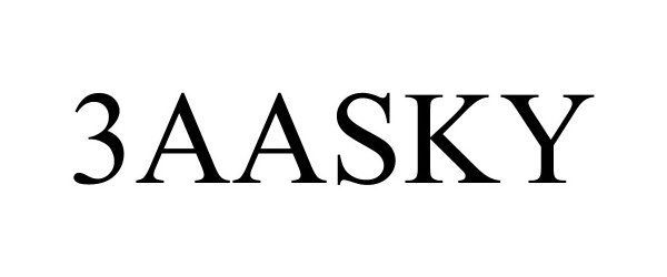 Trademark Logo 3AASKY