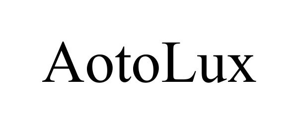 Trademark Logo AOTOLUX