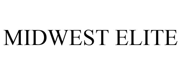 Trademark Logo MIDWEST ELITE