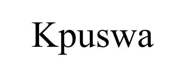 Trademark Logo KPUSWA