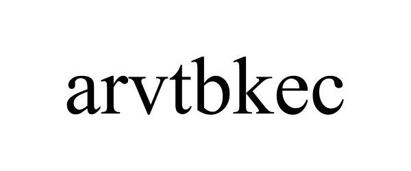 Trademark Logo ARVTBKEC