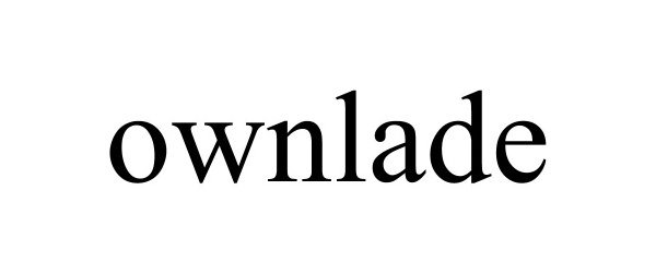 Trademark Logo OWNLADE