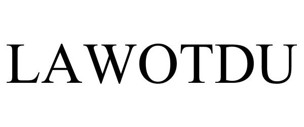 Trademark Logo LAWOTDU