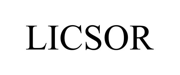 Trademark Logo LICSOR