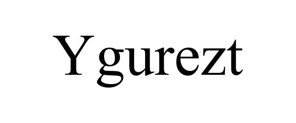 Trademark Logo YGUREZT