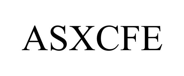 Trademark Logo ASXCFE