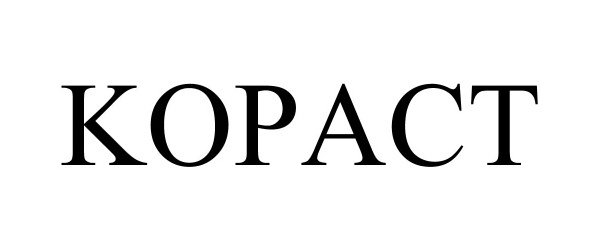  KOPACT