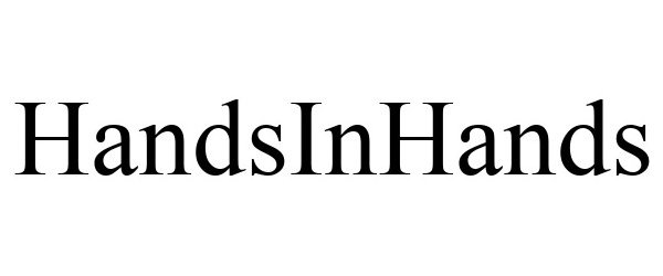 Trademark Logo HANDSINHANDS
