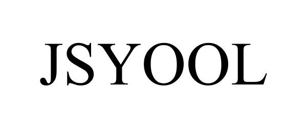Trademark Logo JSYOOL