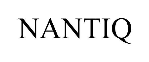 Trademark Logo NANTIQ
