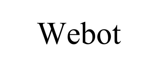 Trademark Logo WEBOT